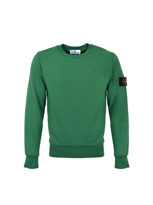 Felpa 6100060 in cotone Malachite STONE ISLAND | 6100060S0051V005H